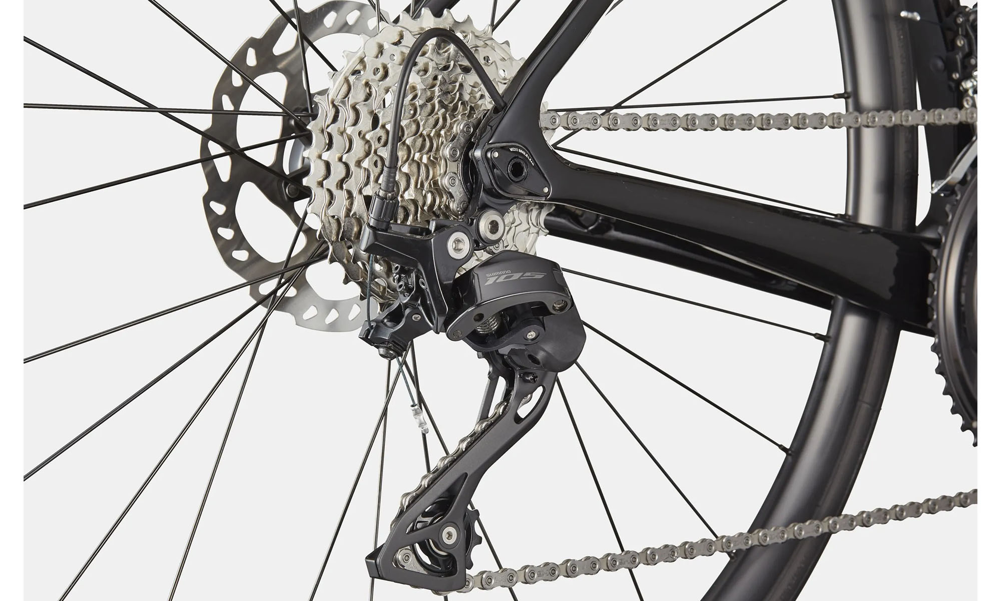Велосипед Cannondale SuperSix EVO Carbon 4 28", розмір S, рама 51см, 2025, BLK (чорний) 6