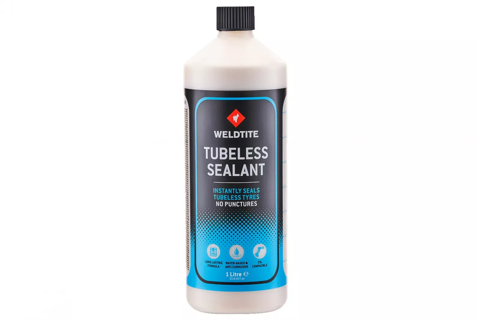 Фотография Герметик Weldtite 03093 TUBELESS TYRE SEALANT, для бескамерных шин, латексный, 1л