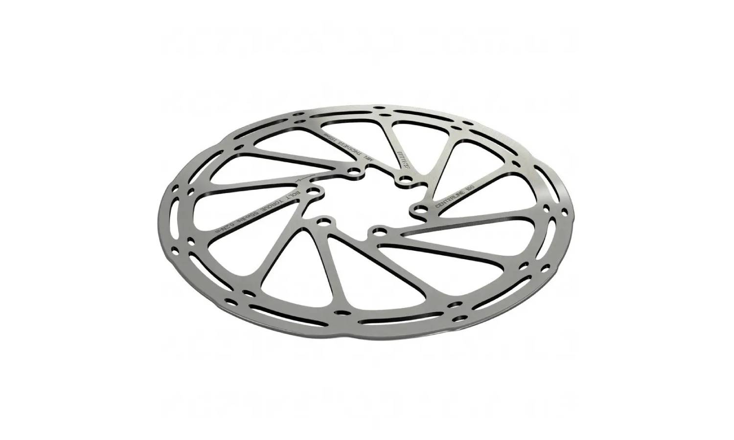 Ротор гальмівний SRAM Centerline 180mm сталеві болти Rounded 2 Ротор гальмівний SRAM Centerline 180mm сталеві болти Rounded 2