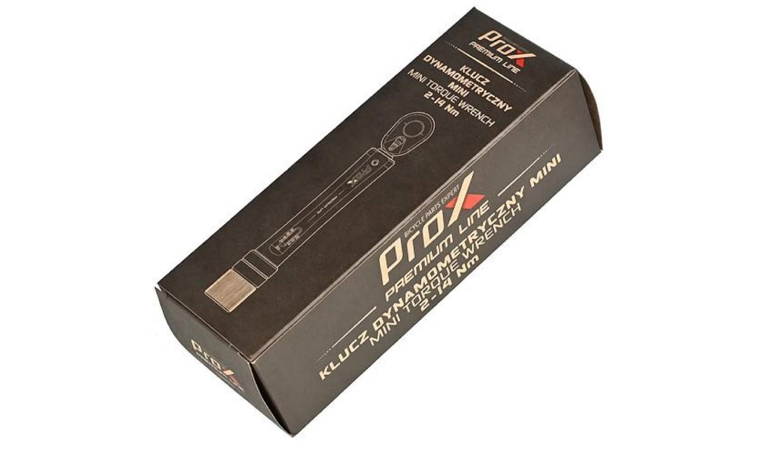Фотографія Ключ трещотка ProX Premium динамометрический 2-14NM с битами 4