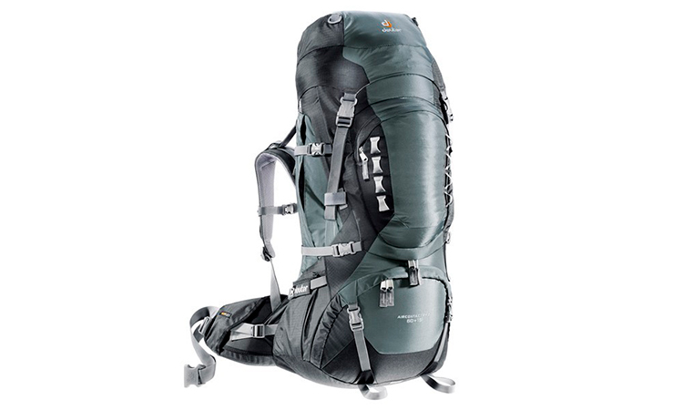 Фотографія Рюкзак Deuter Aircontact PRO 60 + 15 л сіро-чорний