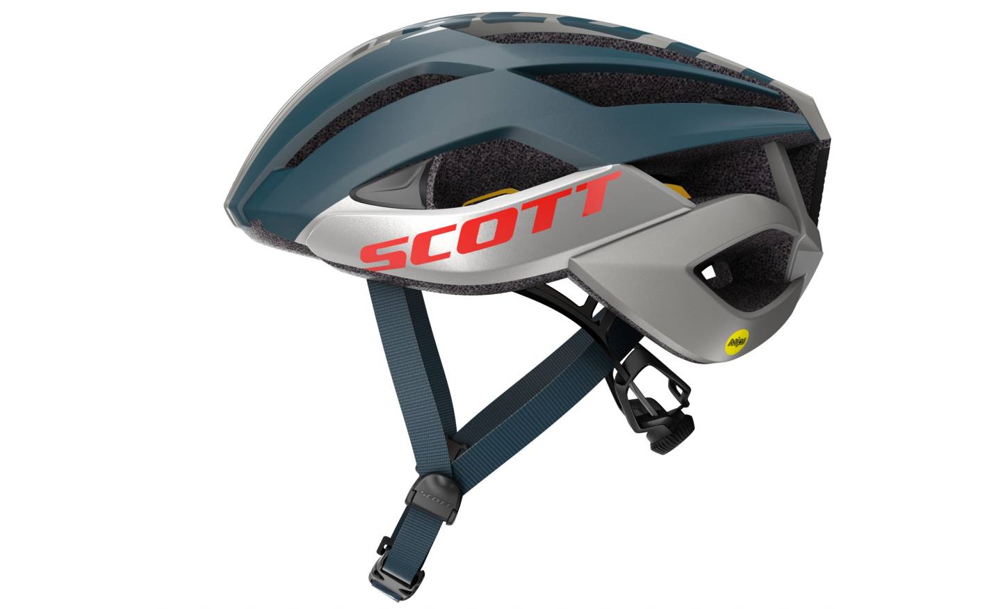 Шолом Scott arx Plus розмір S (51-55 см) Чорний і червоний 5