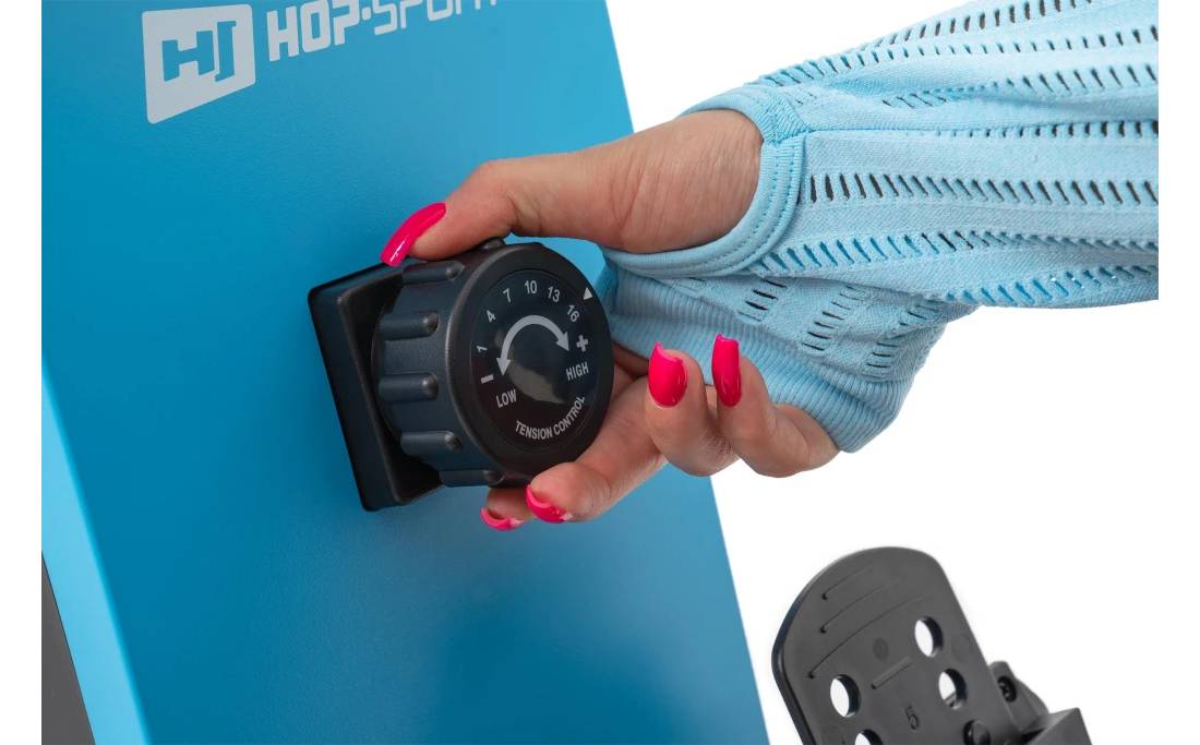 Гребний тренажер Hop-Sport HS-075R Nuke синій 10 Гребний тренажер Hop-Sport HS-075R Nuke синій 10