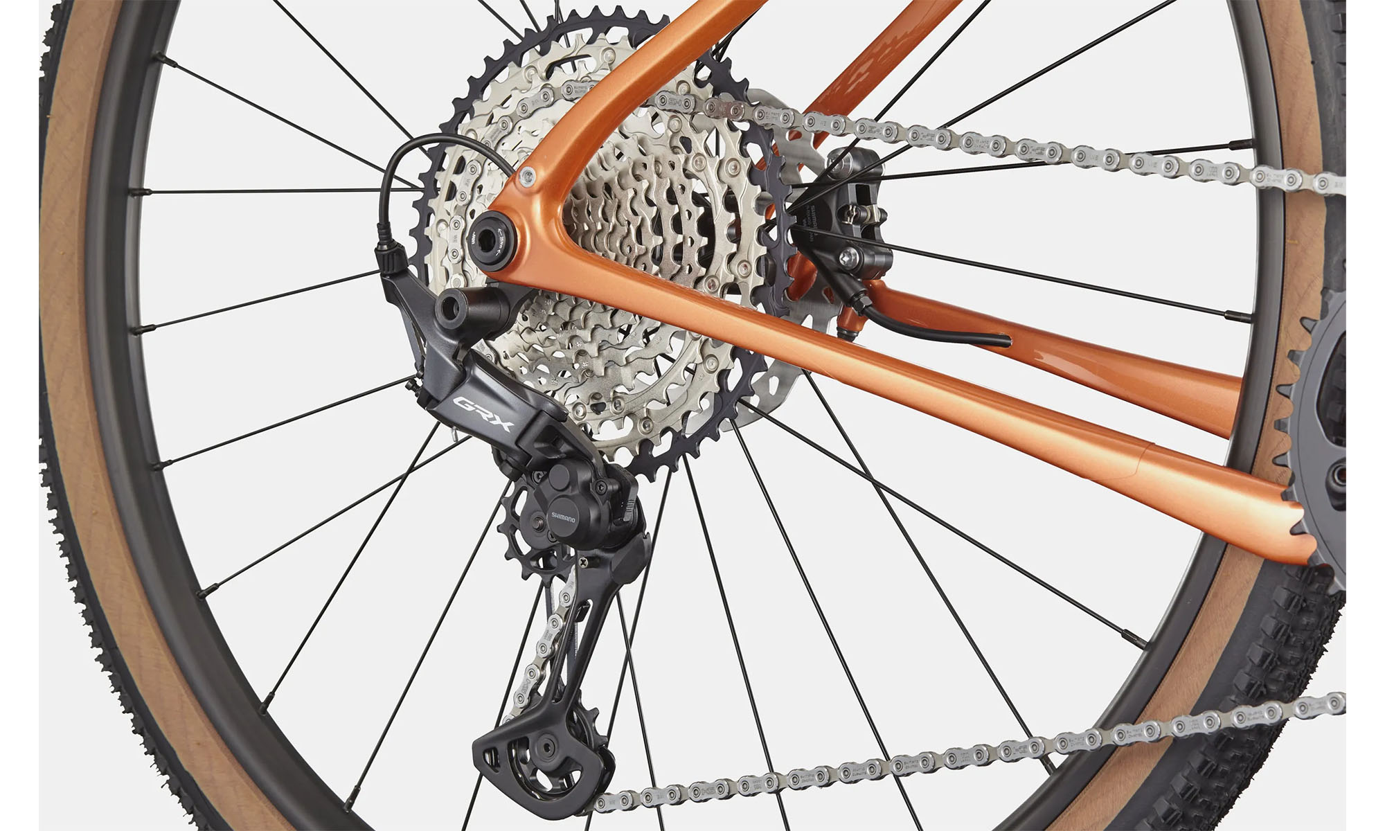 Велосипед Cannondale TOPSTONE Carbon 3 GRX 1x 28", размер L, рама 56, год 2026, оранжевый 3