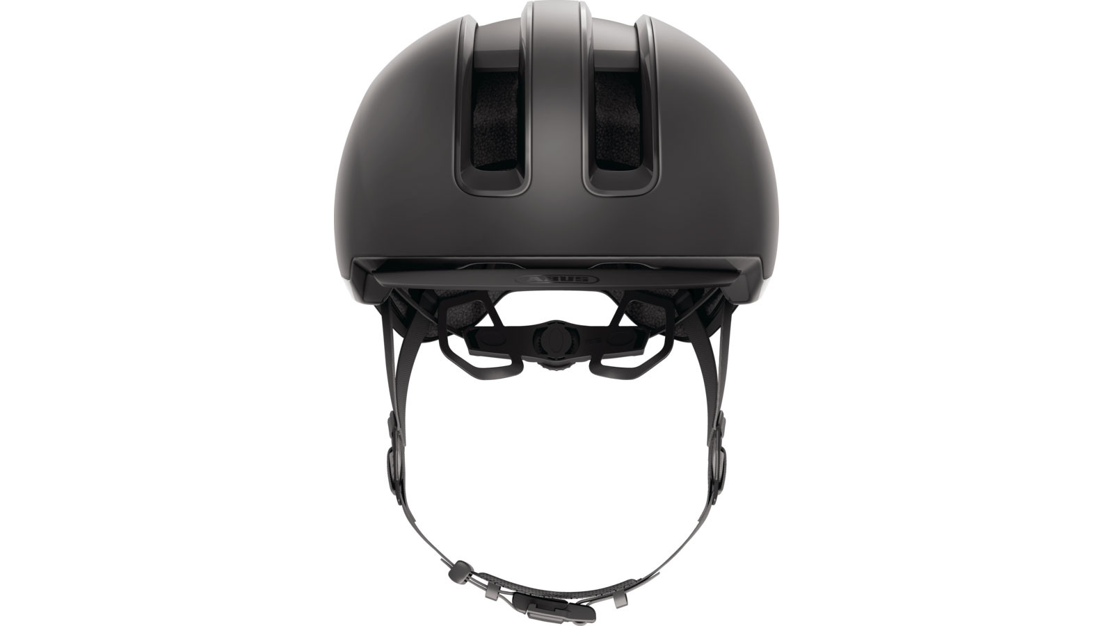 Велошлем ABUS HUD-Y ACE Velvet Black размер M (54-58 см), Черный 2 Велошлем ABUS HUD-Y ACE Velvet Black размер M (54-58 см), Черный 2