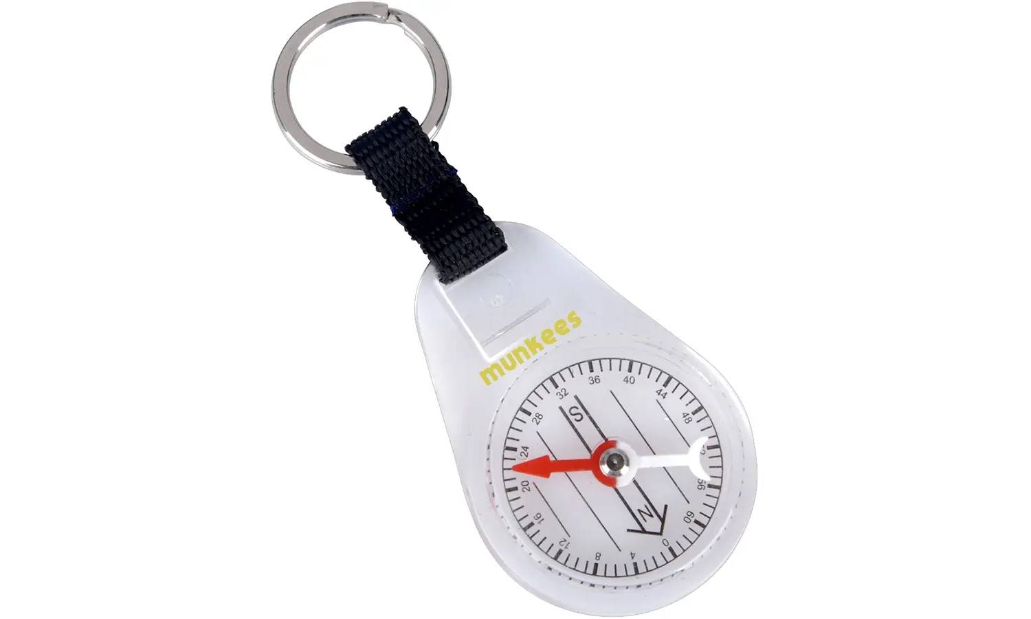 Фотография Брелок-компас Munkees 3160 Compass with Keyring white