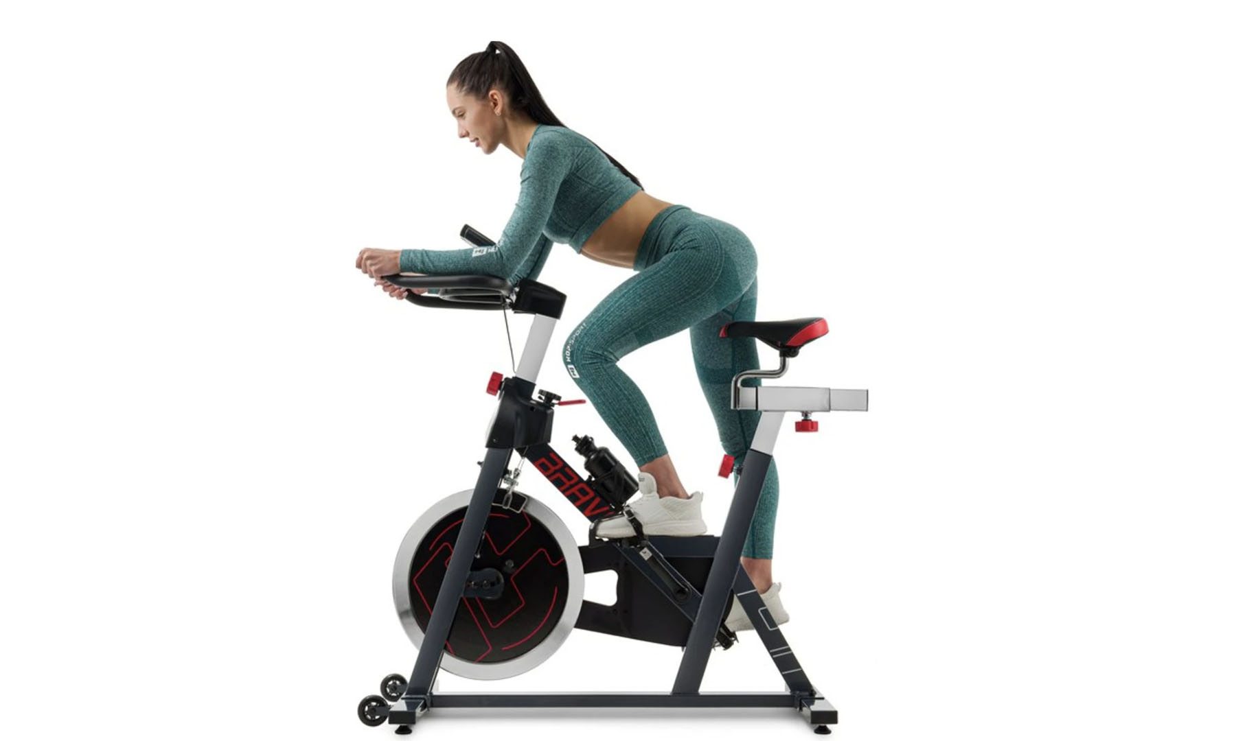 Спінбайк Hop-Sport HS-045CI Bravo Червоний 9 Спінбайк Hop-Sport HS-045CI Bravo Червоний 9