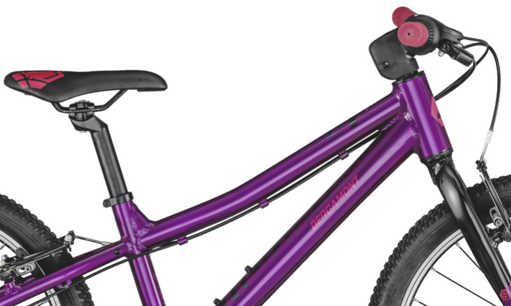Фотография Велосипед Bergamont Bergamonster Girl 20" (2021) 2021 Фиолетовый 4