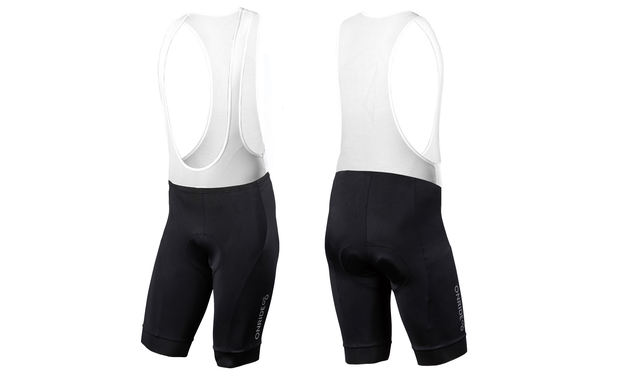 Велотруси з лямками ONRIDE Amenity, колір чорний, розмір XS 