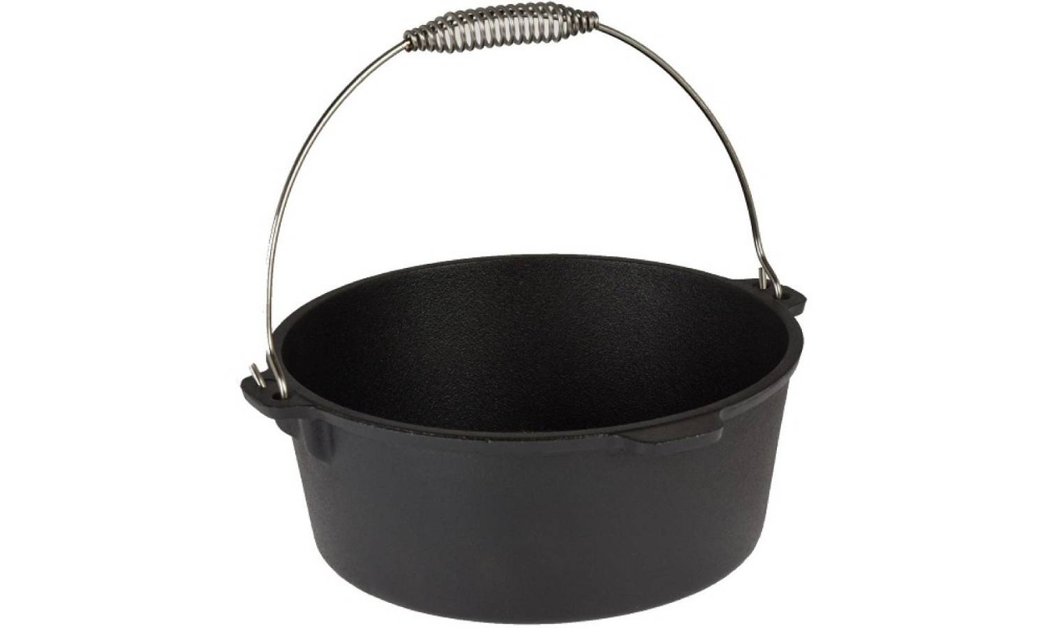 Чугунная кастрюля-гриль BBQ Line с крышкой 3,5л. 3 Чугунная кастрюля-гриль BBQ Line с крышкой 3,5л. 3