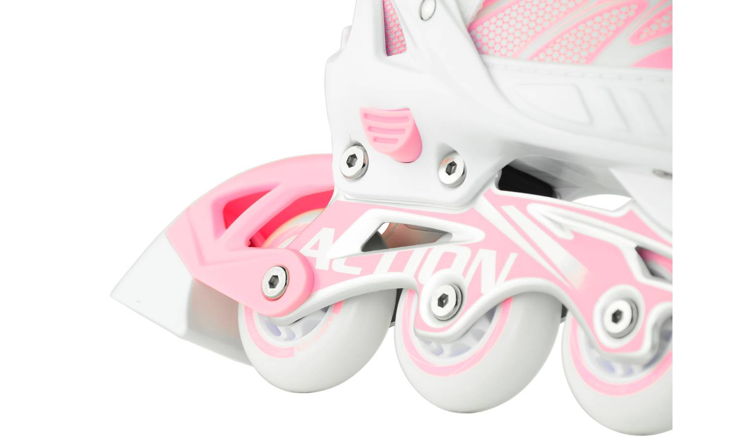 Роликовые коньки Action 2 в 1 Riply размер 37-40 Pink 13