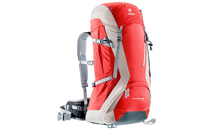 Фотография Рюкзак Deuter Futura PRO 42 л красно-бежевый