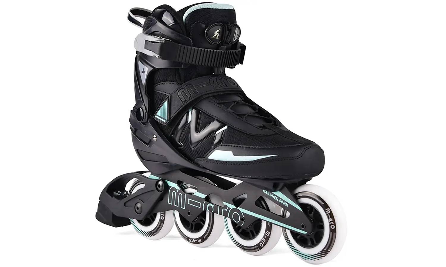 Ролики Micro Mood black размер 44.0 4