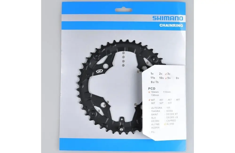 Фотография Звезда для шатунов Shimano Alivio M430 44T 2