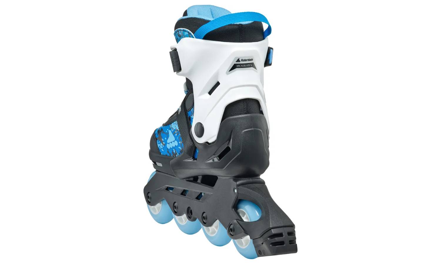 Ролики Rollerblade Microblade SL black-sky blue 36.5-40 3