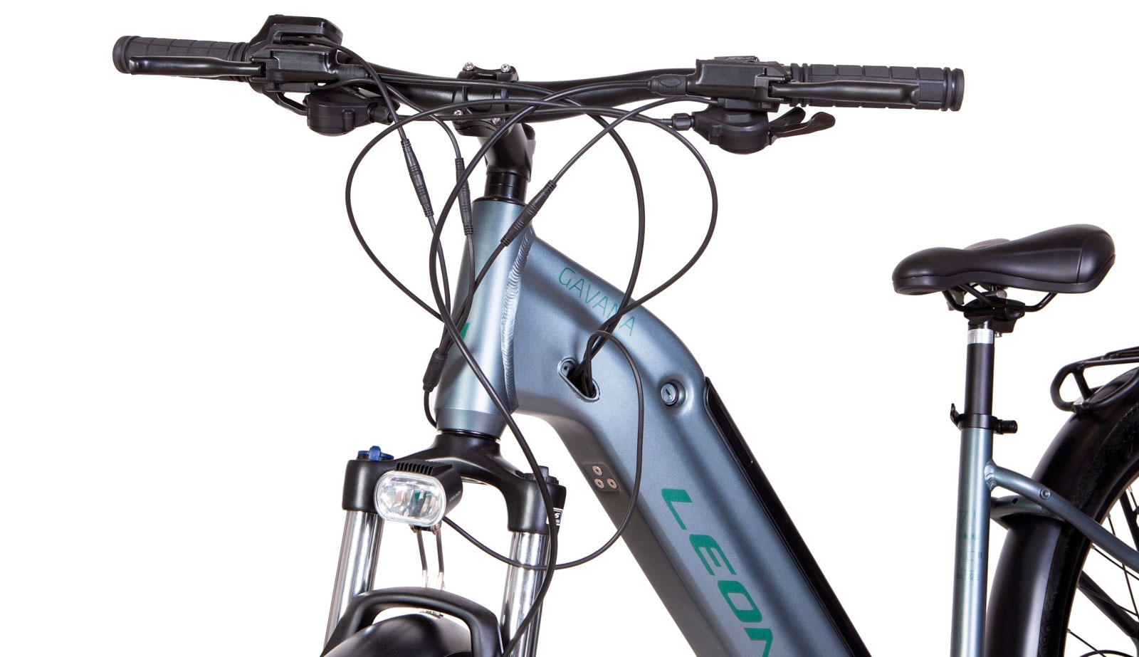 Электровелосипед Leon GAVANA 27,5" 500Вт 48В дисплей, САП, 12.8Ач встроенная батарея размер М рама 17 2022 темно-серый 3 Электровелосипед Leon GAVANA 27,5" 500Вт 48В дисплей, САП, 12.8Ач встроенная батарея размер М рама 17 2022 темно-серый 3