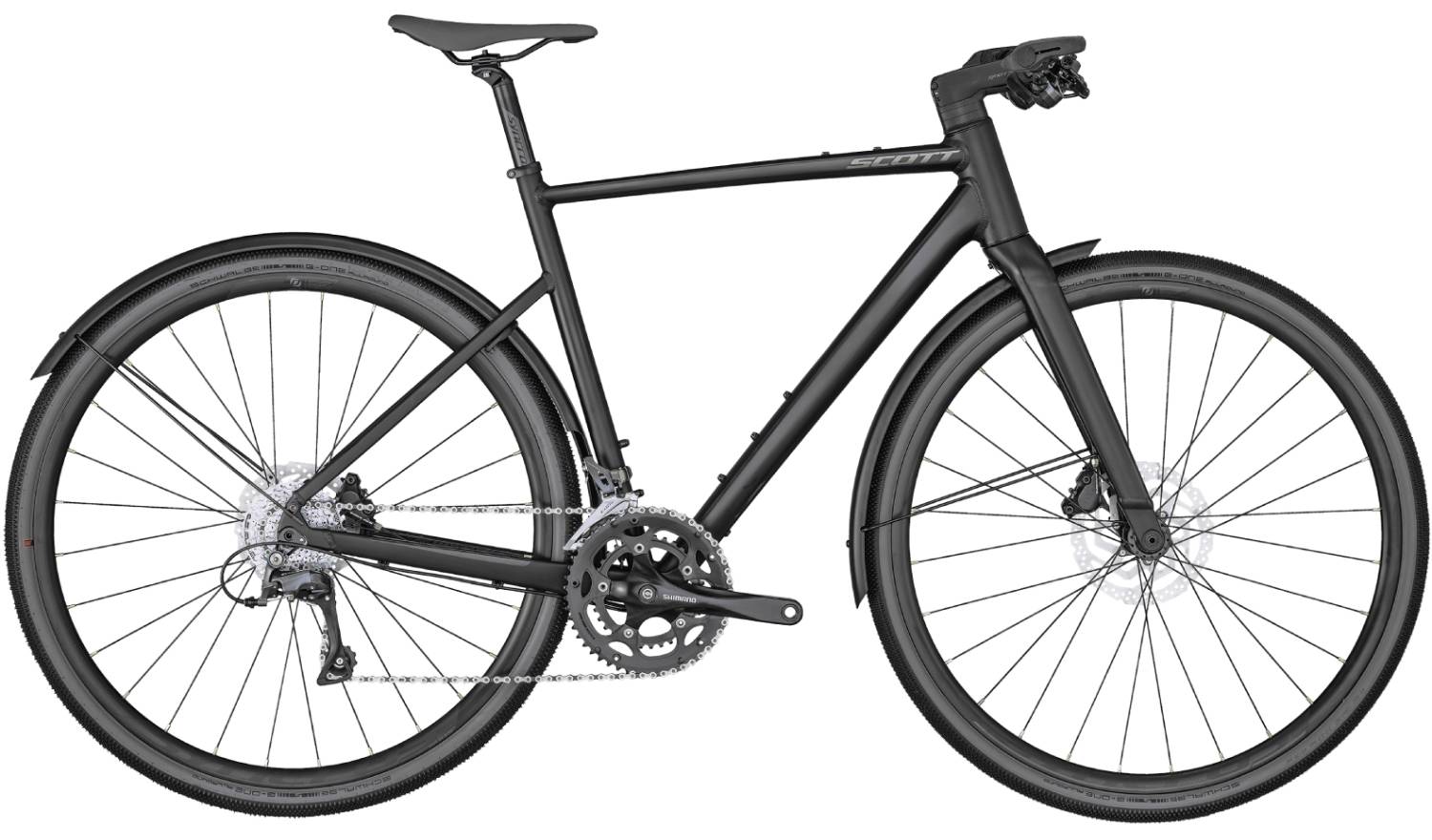 Фотография Велосипед Scott Metrix 30 EQ 28" размер М рама 54 (CN) 2023 black