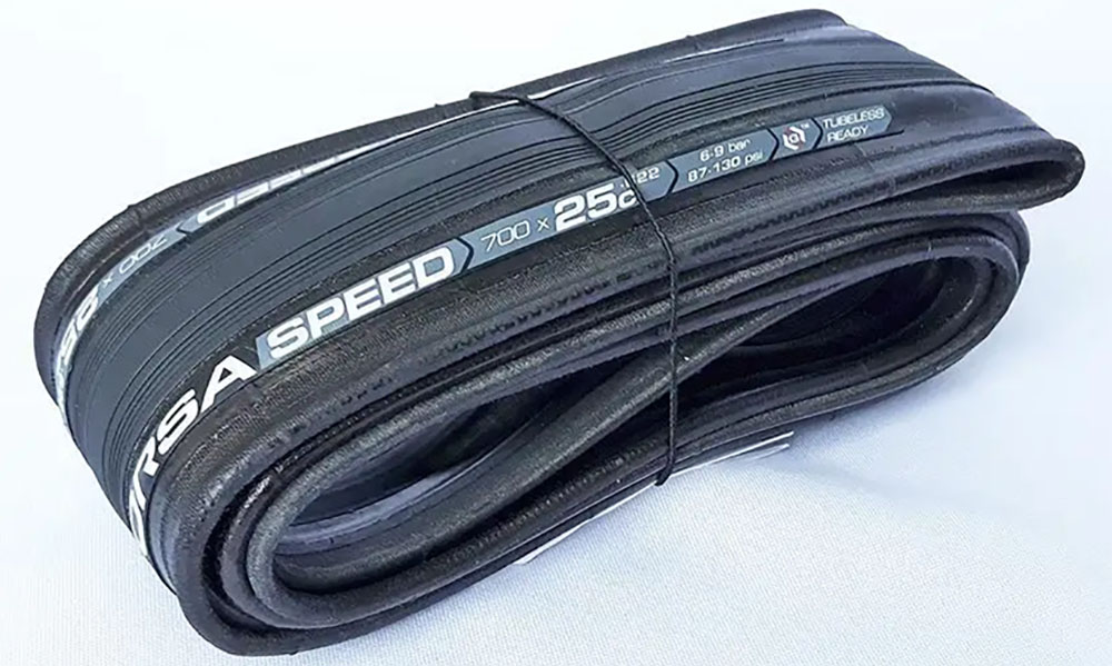 Фотография Покрышка бескамерная VITTORIA Road Corsa Speed 700x23c TLR Fold Full Black G2.0 3