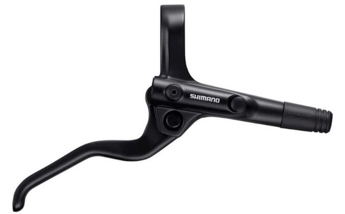 Тормозная ручка Shimano Altus MT201 правая, черная Тормозная ручка Shimano Altus MT201 правая, черная