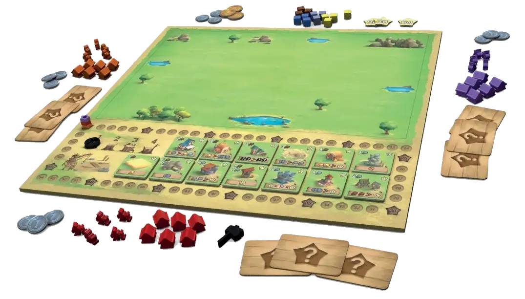 Настольная игра Маленький городок (Little Town) 3 Настольная игра Маленький городок (Little Town) 3