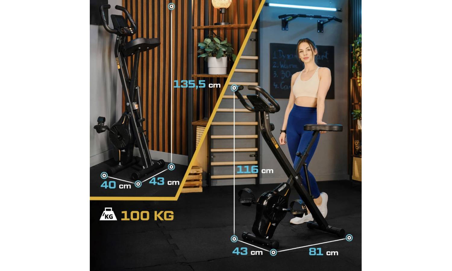 Велотренажер Trex Sport TX-340XB BRIZ магнитный черный 7