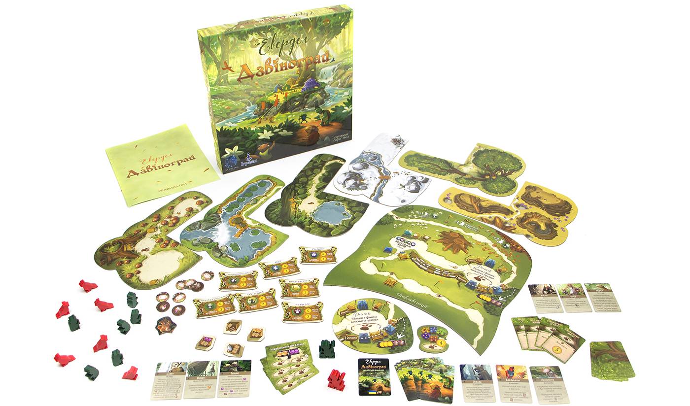 Настільна гра Евердел: Дзвінограй (Everdell: Bellfaire) доповнення 4 Настільна гра Евердел: Дзвінограй (Everdell: Bellfaire) доповнення 4