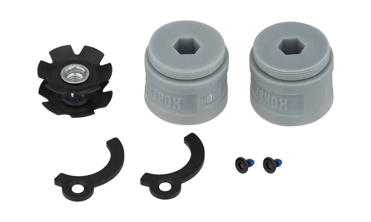 Фотография Вилка RockShox Lyrik Select Charger RC - Crown 27.5" Boost™ 15x110 150mm Black Alum Str Tpr 44offset DebonAir+ (includes Bolt On Fender,2 Btm Tokens,  8