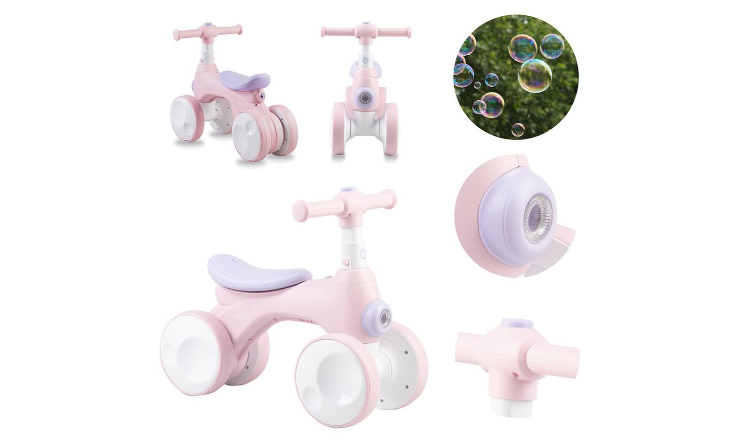 Беговел MoMi TOBIS Pink 7
