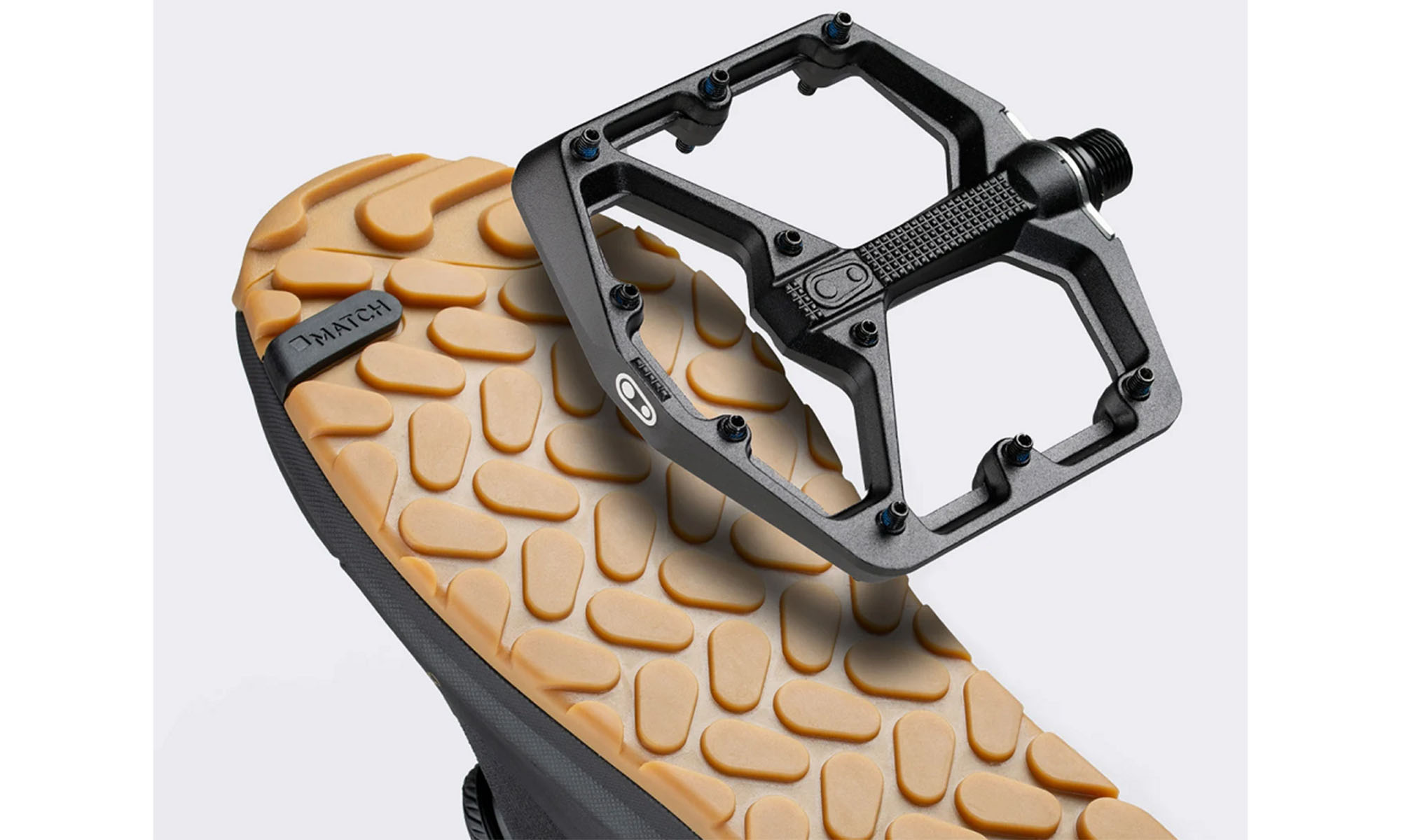 Велообувь CrankBrothers SHOES STAMP TRAIL BOA BLACK / GOLD - GUM OUTSOLE, размер 9.5 US (42.5-43 EU) 6