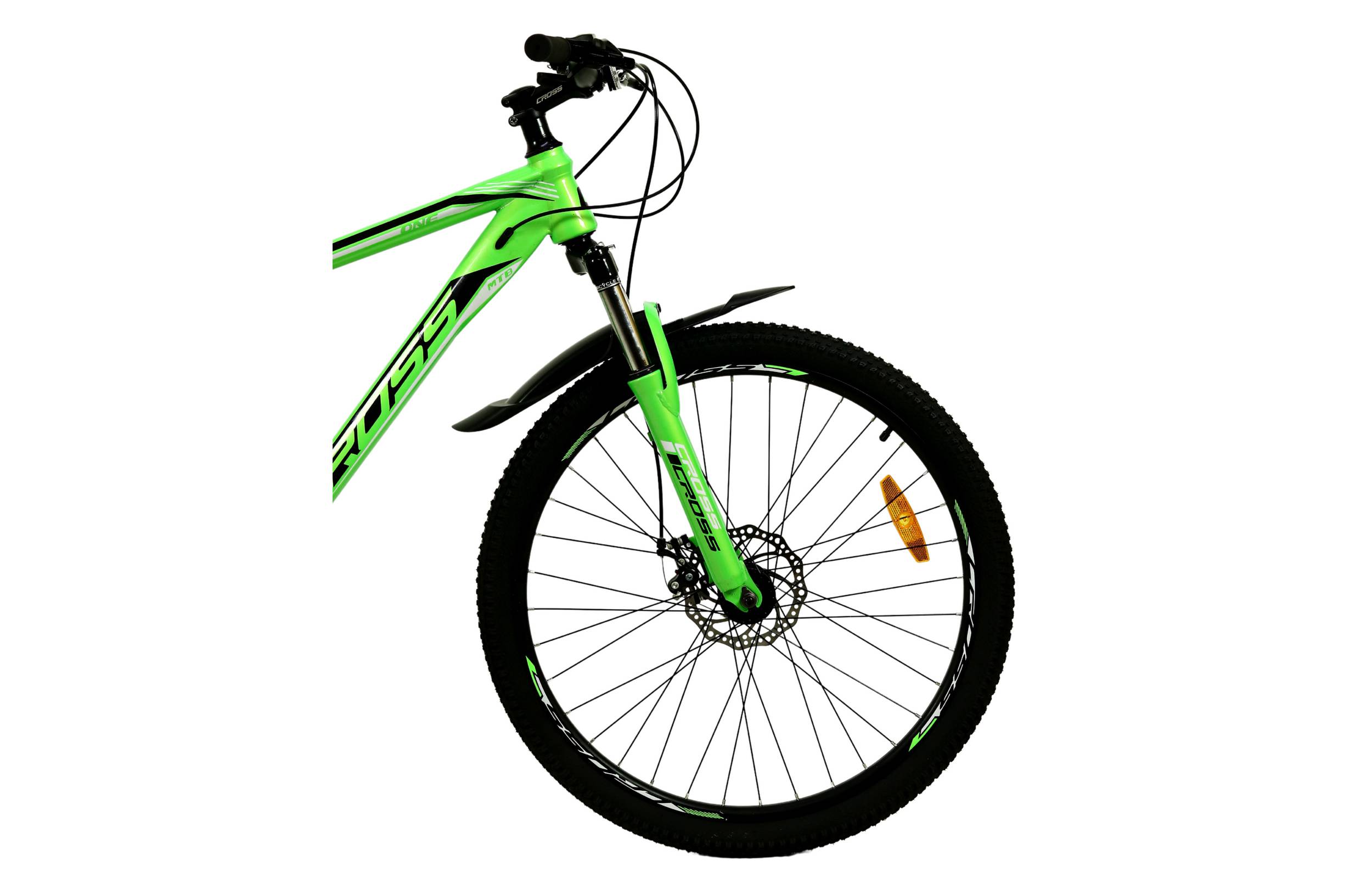 Фотография Велосипед Cross Kron 26"  размер М рама 17 2022 Зеленый 2