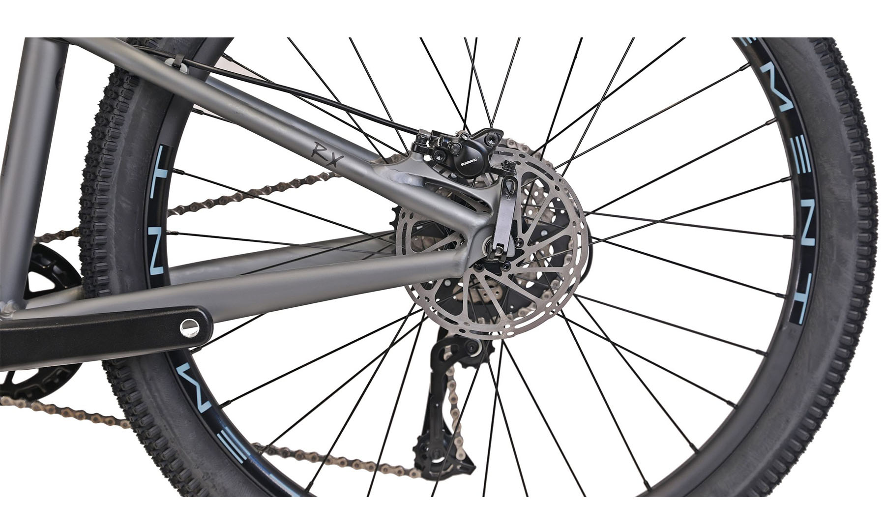 Фотографія Велосипед CYCLONE RX 26" розмір S 2024 Сірий 3