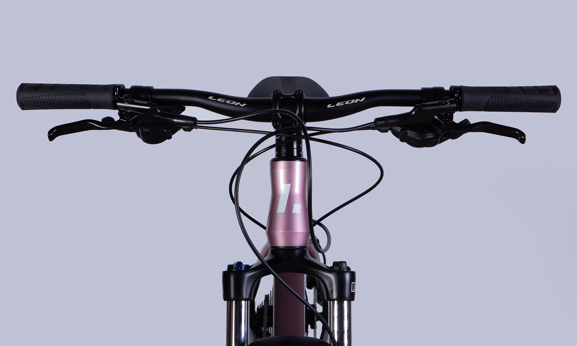 Велосипед Leon XC LADY 80 HDD 27,5", розмір S, рама 16", 2025, рожевий з чорним 7