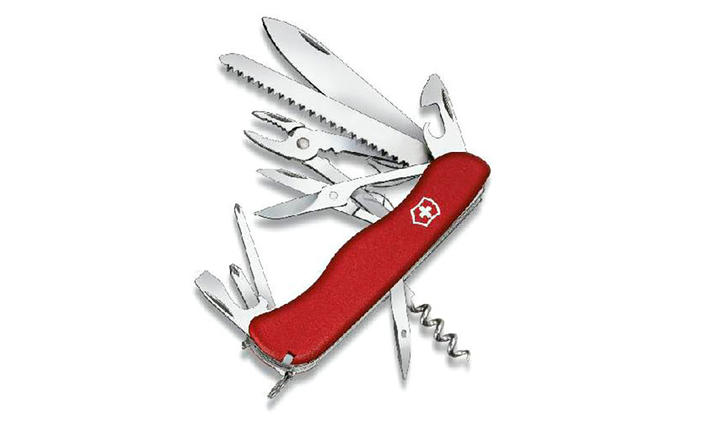 Фотография Нож Victorinox HERCULES красный