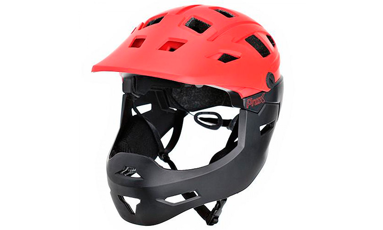 Шлем FullFace ProX Cage, размер L (58-61 см) Черно-красный