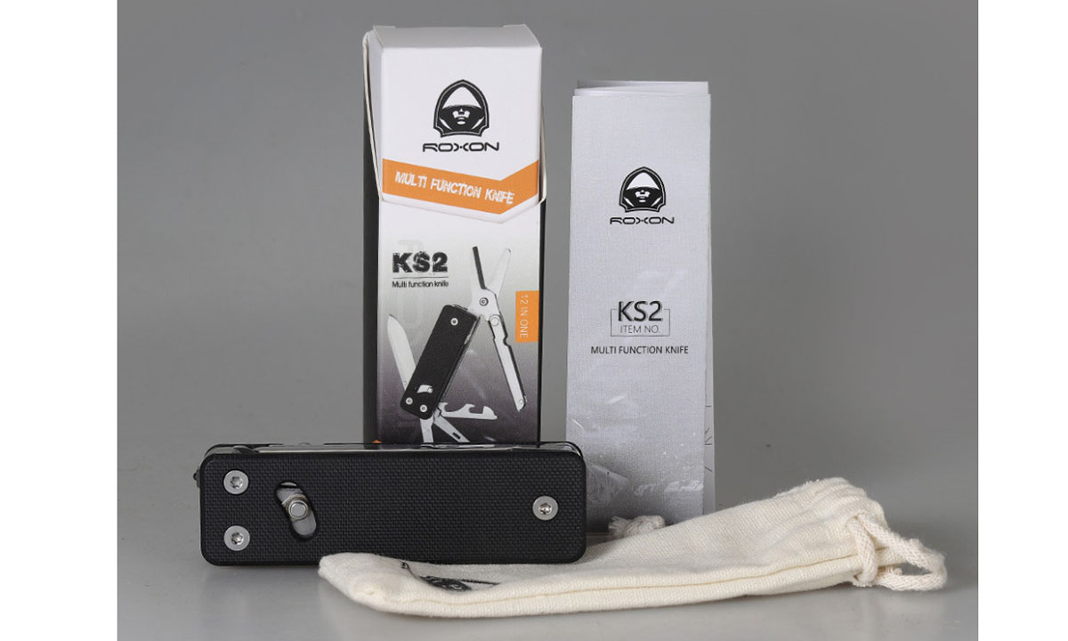 Міні мультитул Roxon KS2, чорний 4