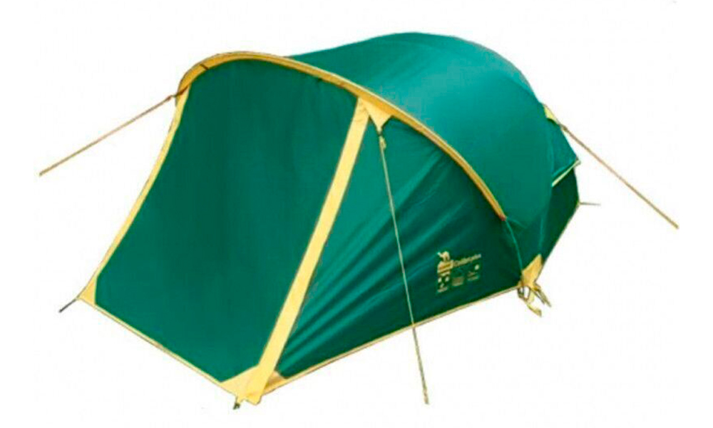 Палатка Tramp Colibri Plus v.2 зелено-желтый