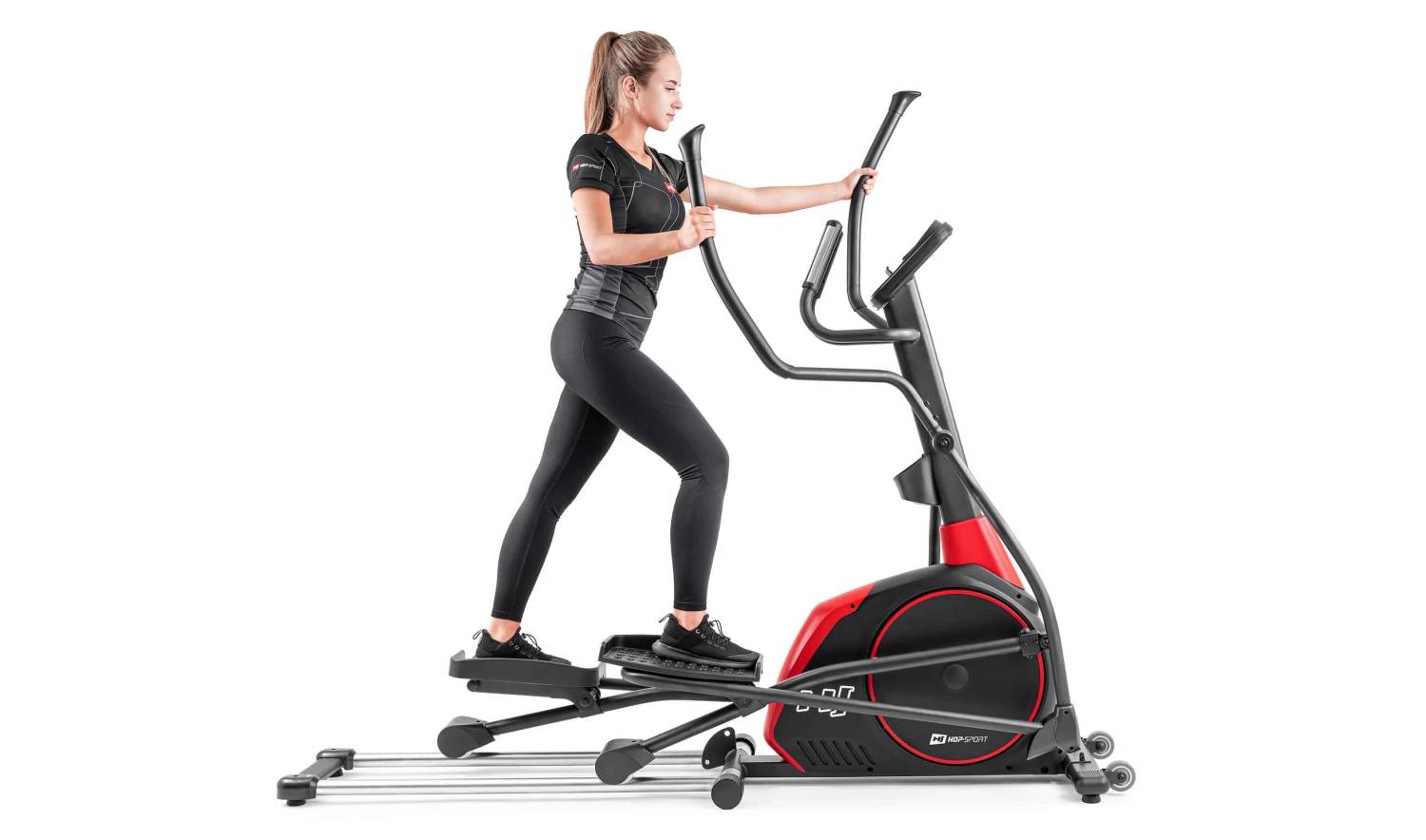 Орбитрек электромагнитный Hop-Sport HS-095CF Prizm Black+ мат 7