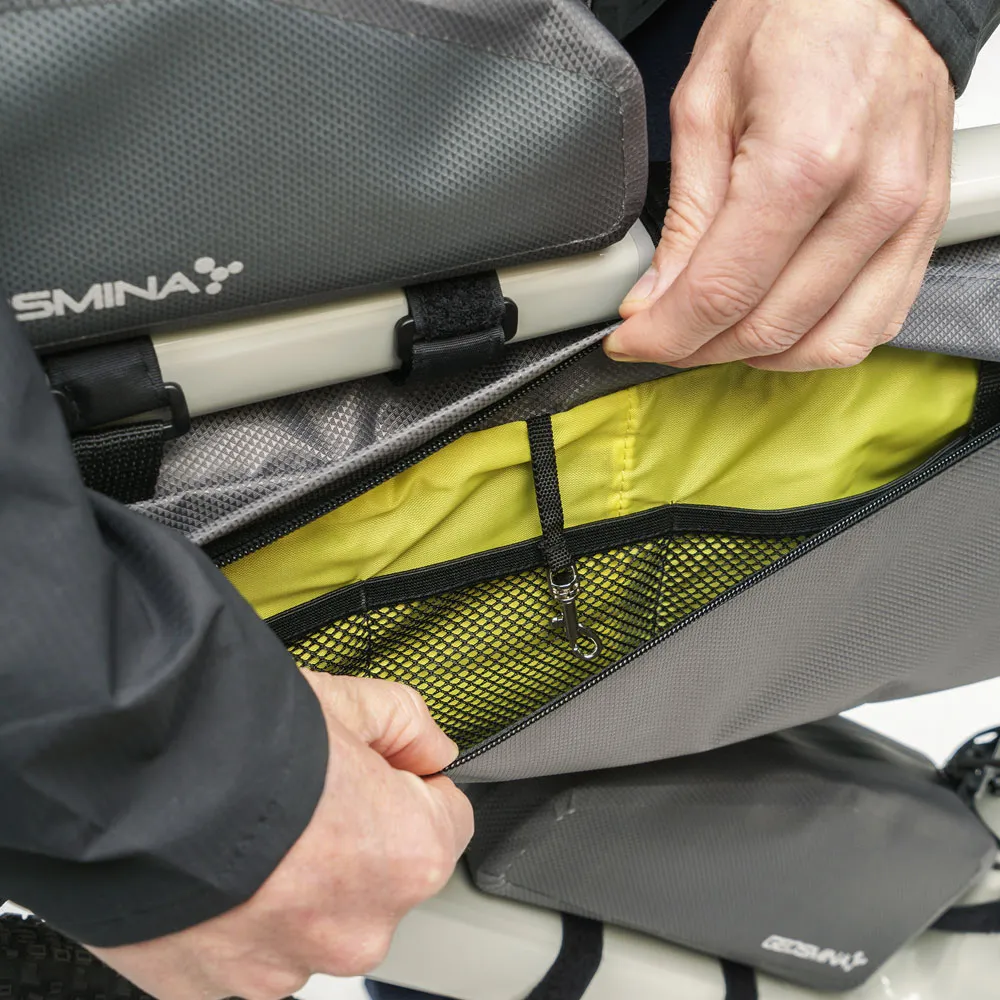 Сумка на раму GEOSMINA Medium Frame Bag (3.5L), 140г, Сіра 2