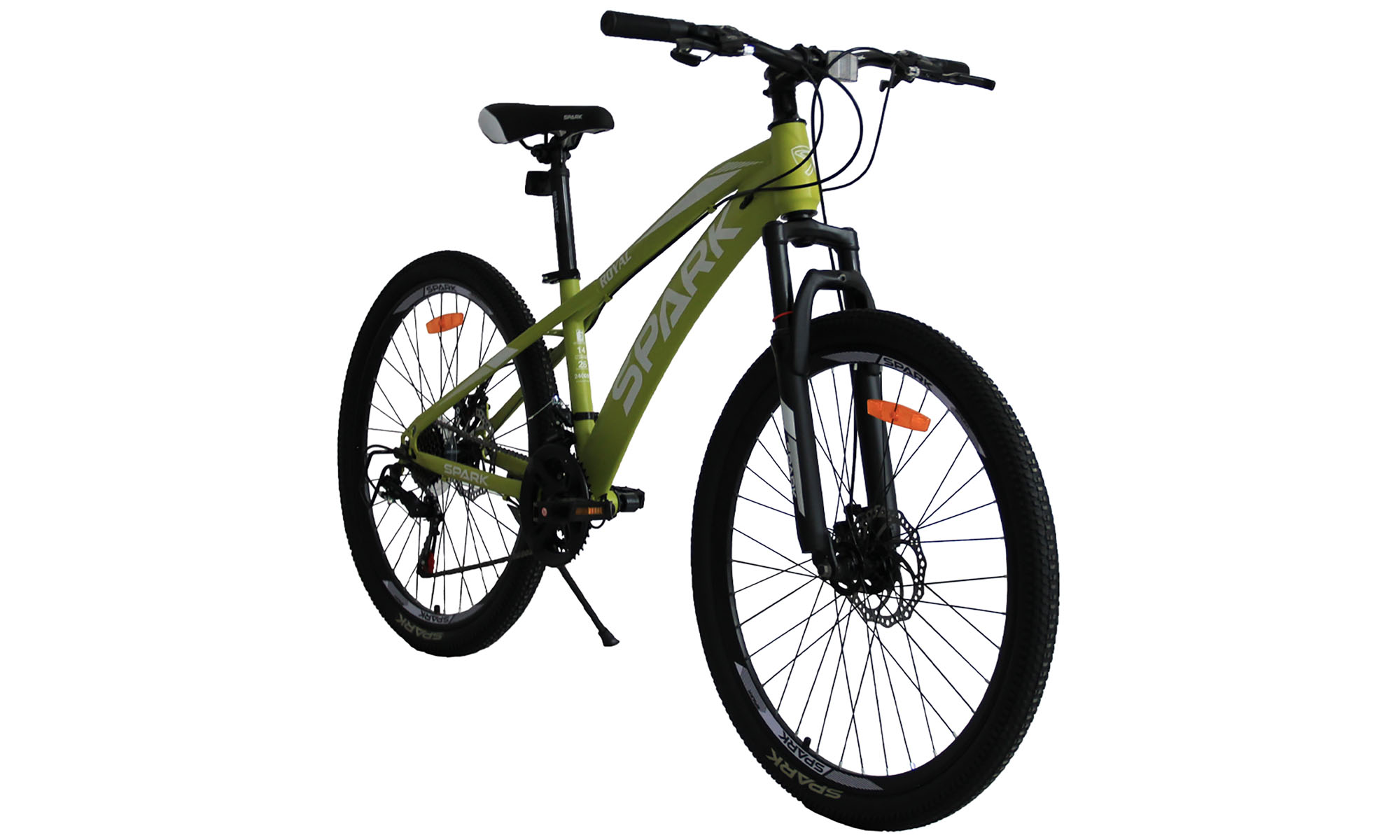 Велосипед SPARK ROYAL 26", розмір S, рама14", рік 2025, оливковий (м) 4 Велосипед SPARK ROYAL 26", розмір S, рама14", рік 2025, оливковий (м) 4