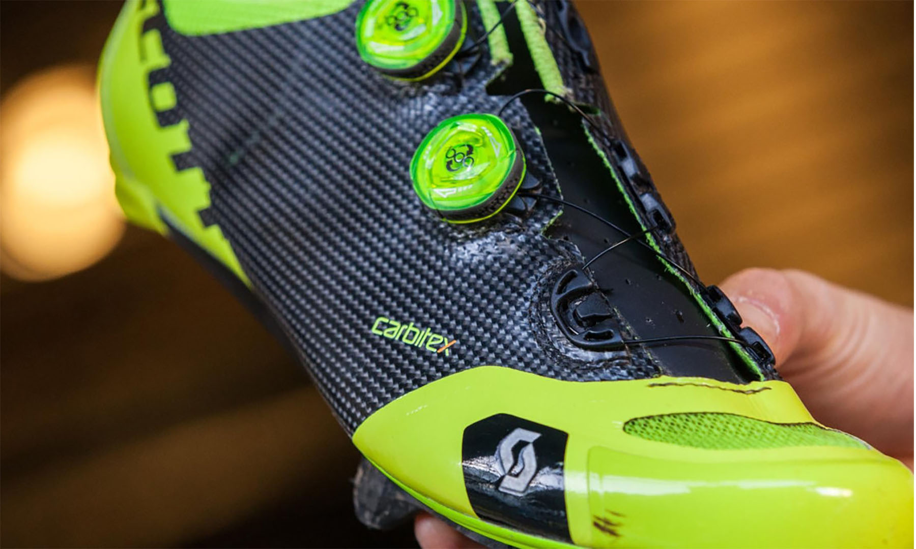 Скотт -роуд Rod Rod Belo Tufly чорний і жовтий, розмір 44,5 (265936) 4