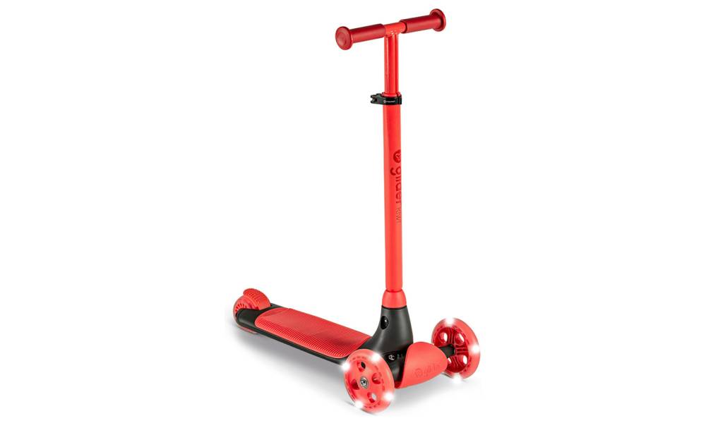 Самокат YVolution YGlider KIWI красный Самокат YVolution YGlider KIWI красный