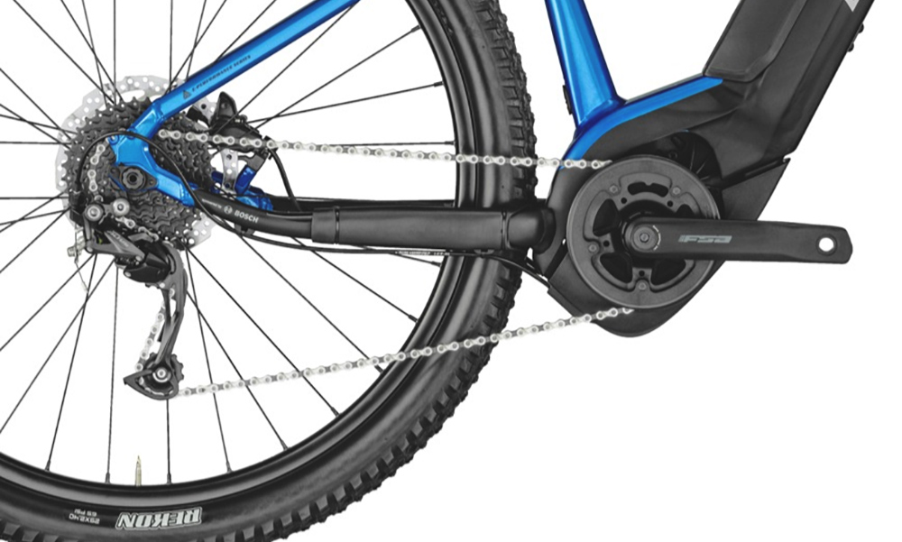Фотографія Велосипед Bergamont E-Revox 4 29" (2021) 2021 Синьо-чорний 2