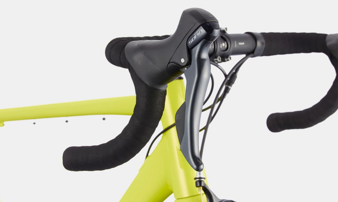 Велосипед Cannondale CAAD Optimo 3 28" размер L 2021 Зеленый 5
