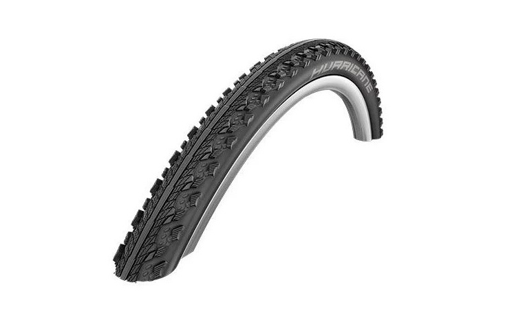 Фотография Покрышка 26x2.00 (50-559) Schwalbe HURRICANE HS352 R-Guard B/B-SK+RT DC, 67EPI black