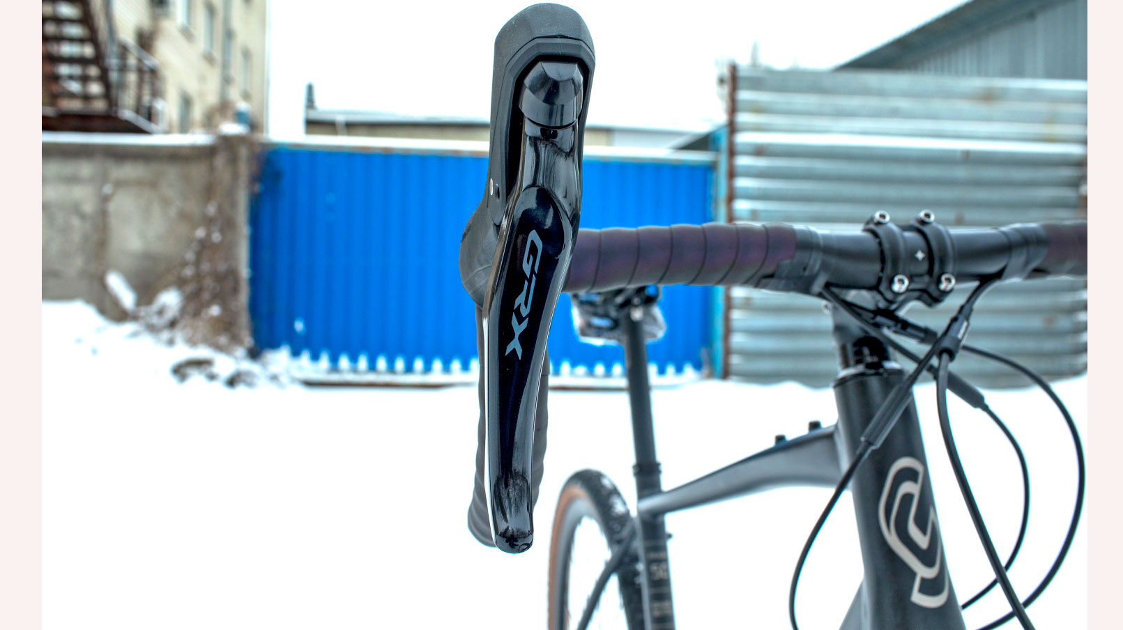 Фотографія Велосипед Cyclone GSX 28" розмір L рама 56 см 2022 Чорний 5