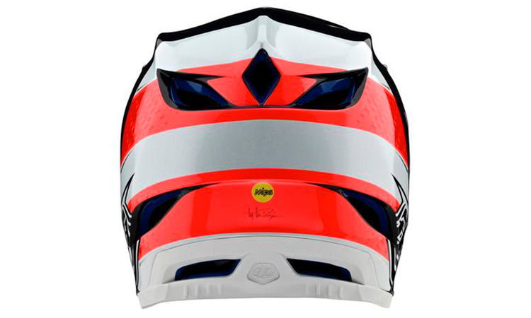 Фотография Вело шлем фулфейс TLD D4 Composite Freedom 2.0 размер M (56-57 см), Красно-белый 2