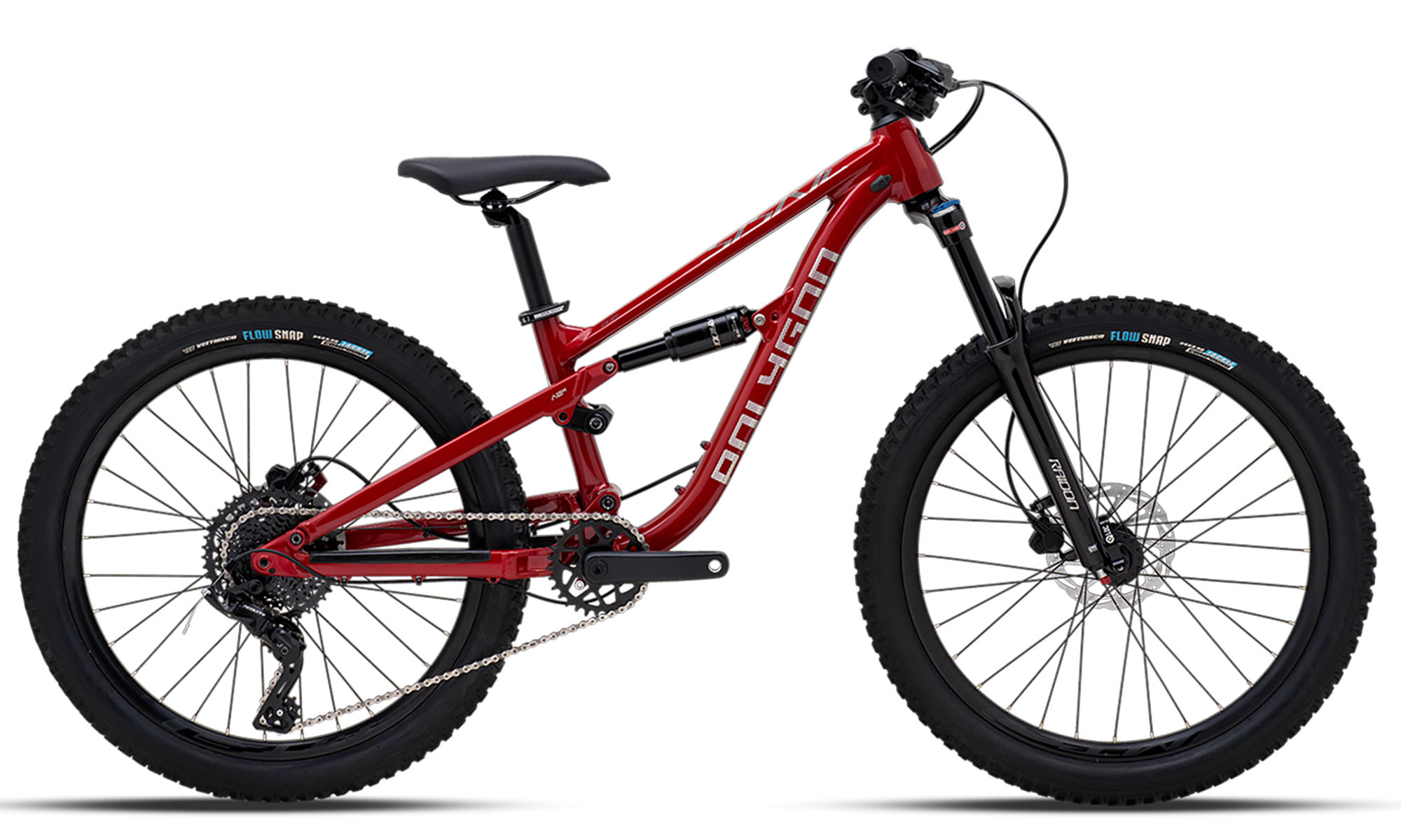 Велосипед POLYGON SISKIU D24 24", размер XS, рама 13, год 2026, красный 