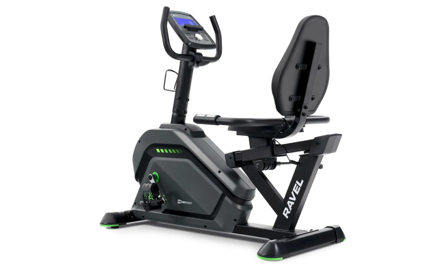 Горизонтальный велотренажер Hop-Sport HS-120L Ravel черный 