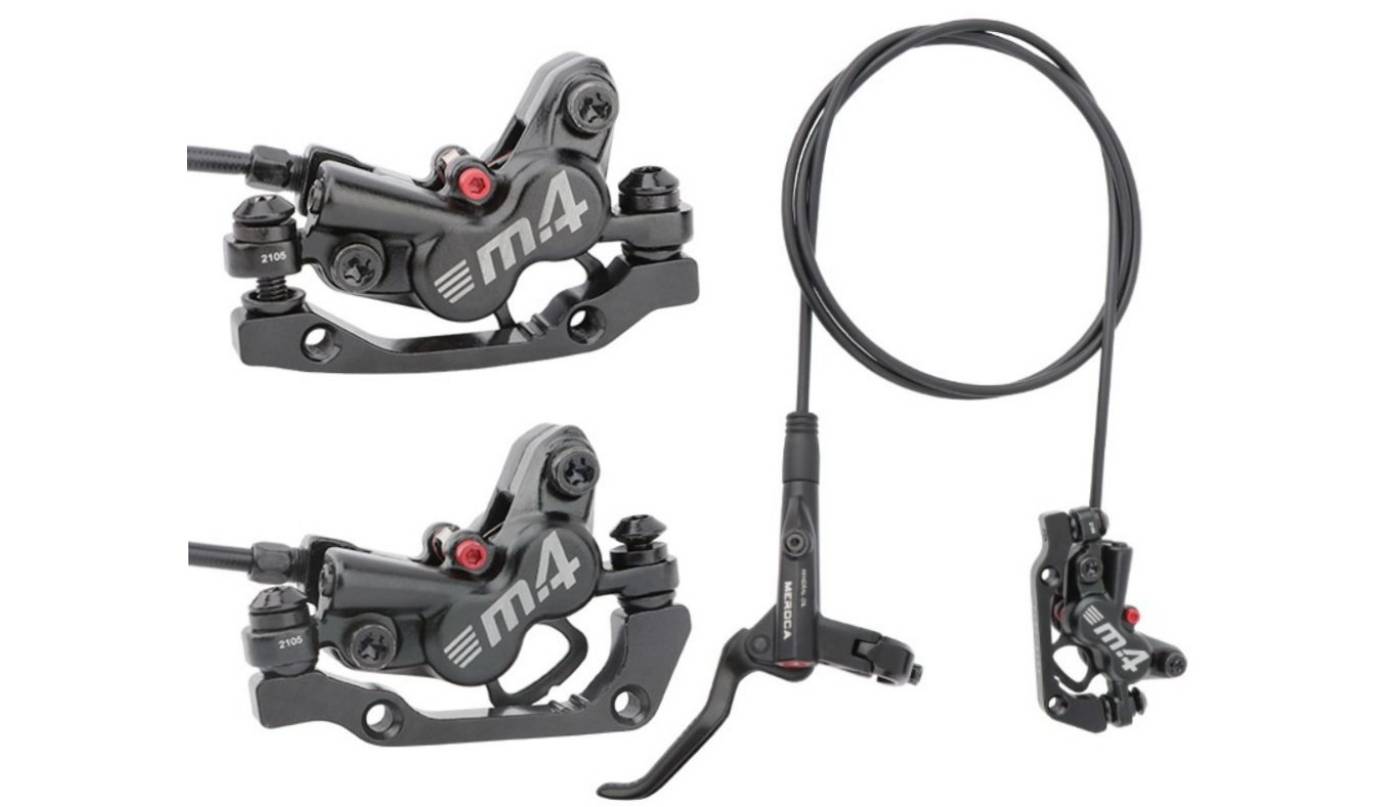 Гидравлический тормоз MEROCA m4 комплект, передний и задний 4 Гидравлический тормоз MEROCA m4 комплект, передний и задний 4