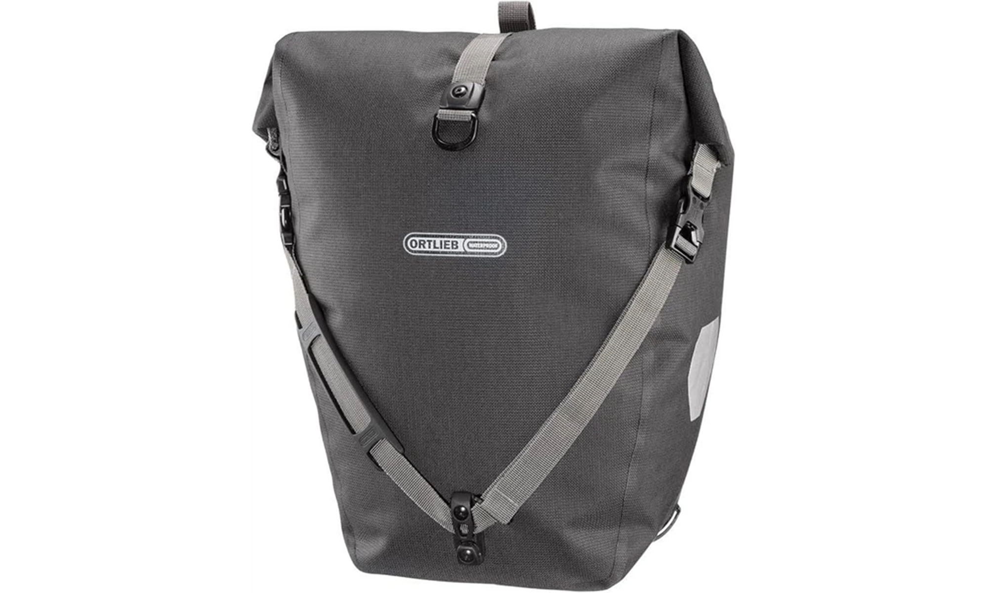 Гермосумка велосипедная ORTLIEB Back-Roller Urban QL3.1, серая, 20 л Гермосумка велосипедная ORTLIEB Back-Roller Urban QL3.1, серая, 20 л